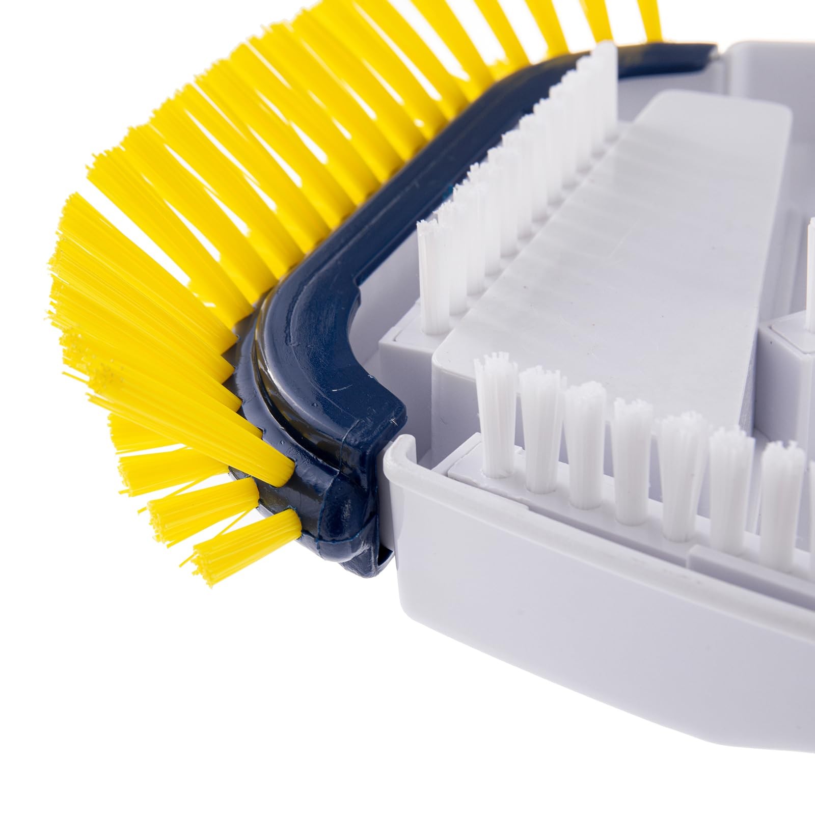 Weighted Pool Vacuum Head,Manual Pool Vacuum Head with Large Side Brushes, 1 ...