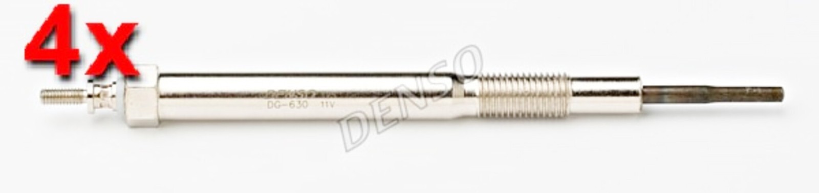 DENSO 4x Glow Plug For FORD Ranger MAZDA Bt-50 06-15