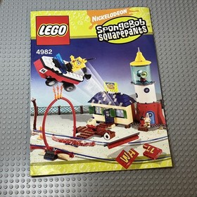 Lego 4982 SpongeBob SquarePants Mrs. Puff&rsquo;s Boating School 100% Complete