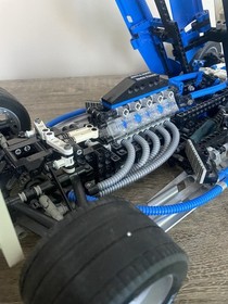 Lego 8461 Williams F1 Team Racer Technic Racers 100% Complete Set Formula 1 2002