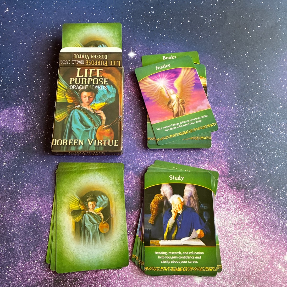 Life Purpose Oracle Cards Doreen Virtue 44 Card Deck | eBay