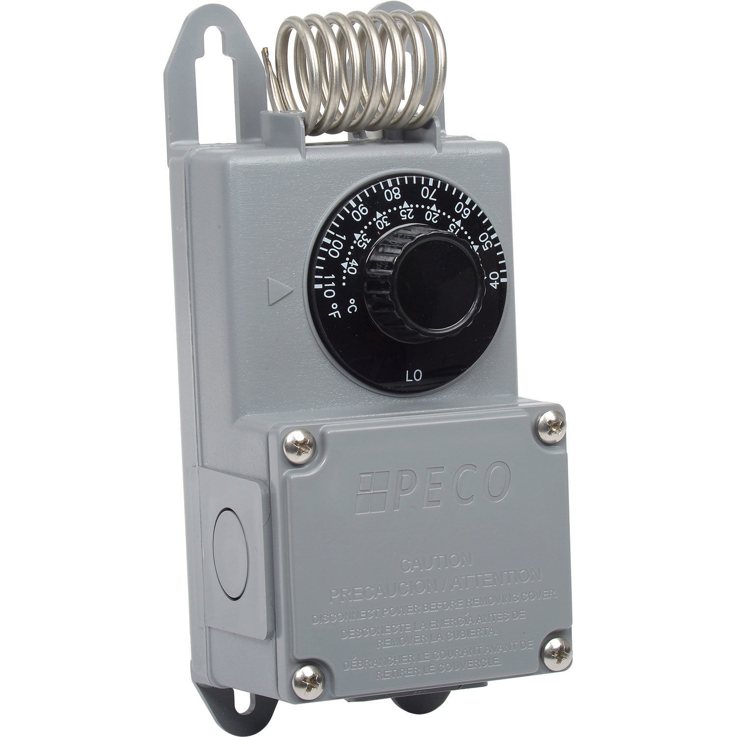 PECO Industrial Coiled Temperature Controller TF115-001 Temp. Range
