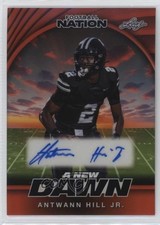 2025 Leaf Football Nation A New Dawn Red Prismatic /2 Antwann Hill Jr Auto 0u66