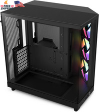 NZXT H6 Flow RGB Mid-Tower Airflow Case with ...
