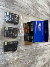 Genuine Epson 200XL Ink Cartridge Lot 3 Pack Black Yellow OEM