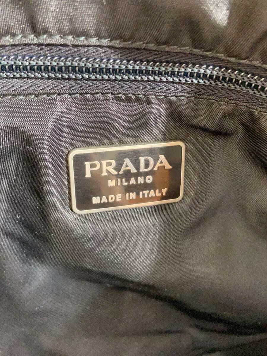 PRADA Tote Bag, Black, Plain — image 5