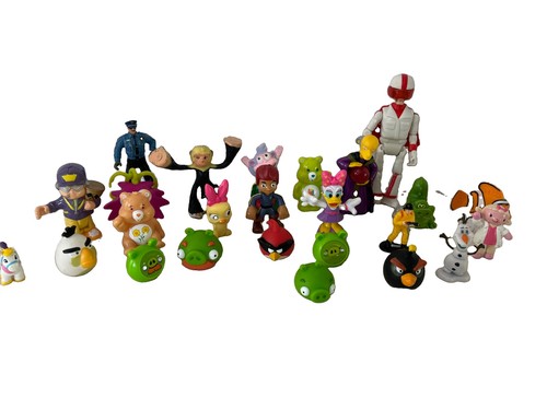 Random toy figurine lot Of 25 Angry Birds Lambie Nemo Happy Meal