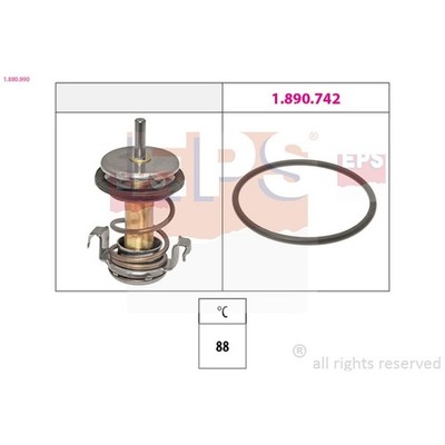 Eps Thermostat, Kühlmittel für Jeep GRAND CHEROKEE IV GRAND CHEROKEE VAN
