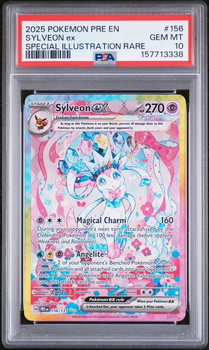 Sylveon Ex 156/131 Prismatic Evolutions for sale | eBay