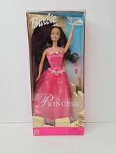 NEW  NRFB VINTAGE MATTEL 2001 BARBIE PRETTY PRINCESS, BRUNETTE TERESA 52773