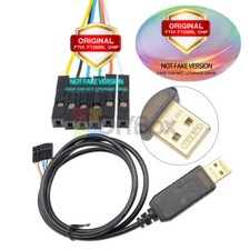 6Pin 3Feet Long Cable Original FTDI FT232RL USB to TTL RS232 Serial Adapter