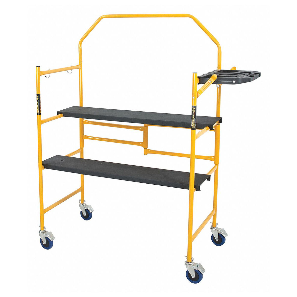 Metaltech Jobsite Series Black/Yellow Scaffolding 1 pk Metaltech Jobsite Series Black/Yellow Scaffolding 1 pk