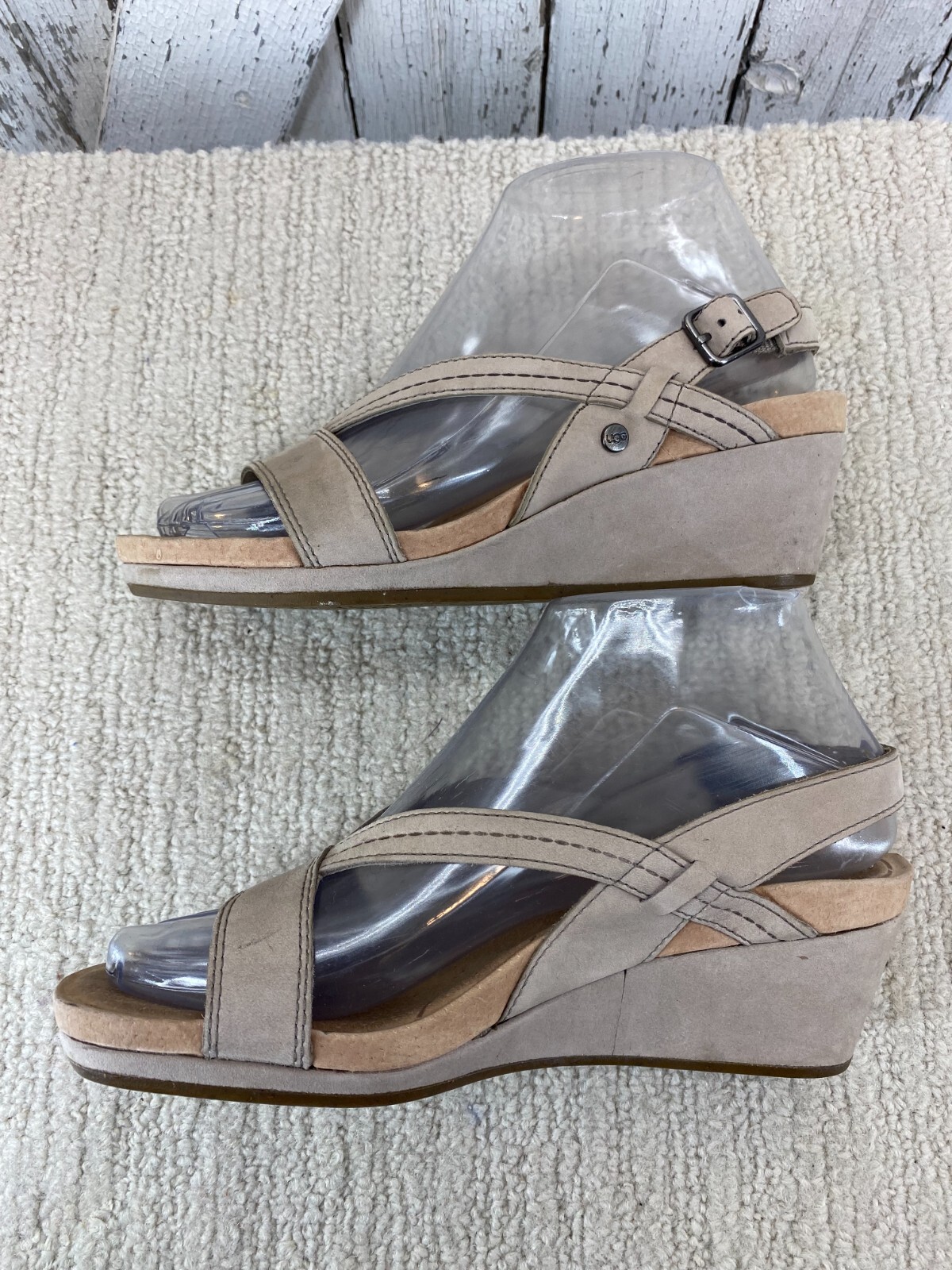 UGG Kenley Strappy Slingback Wedge Comfort Sandal… - image 3