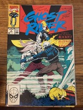 GHOST RIDER #3, Johnny Blaze, Death Watch, 1990, NM+, Blackout, Mark Texeira