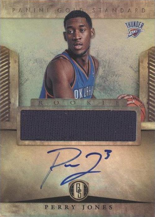 Perry Jones Collection 2012-13 Panini Gold Standard - Perry Jones III #293 (AU, MEM, RC) for ...