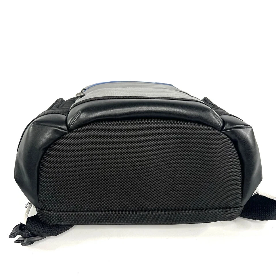 NEW Tumi Fremont PARRISH 16.0” Ballistic Nylon Backpack - GRAY with GLACIER BLUE - Image 4 of 4