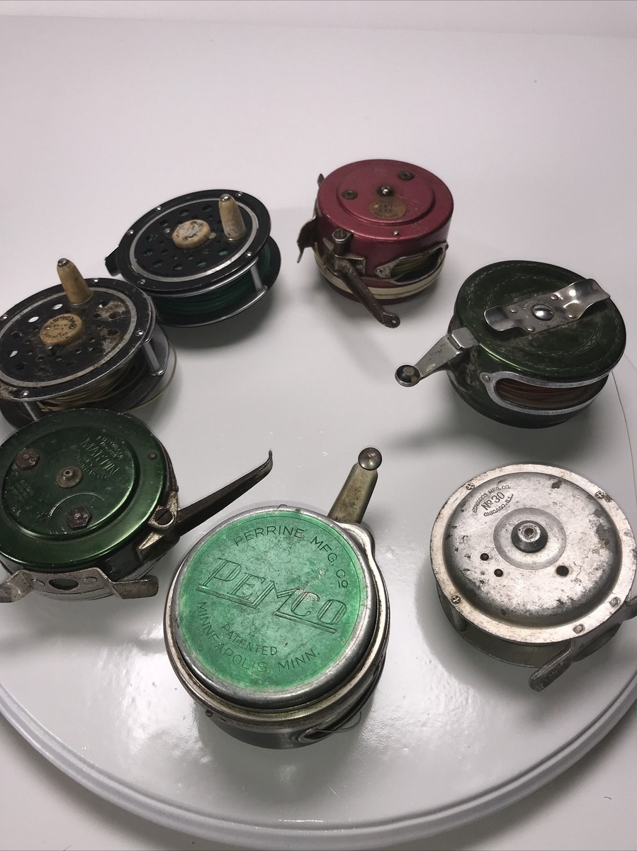 7 Vintage Fly Fishing Reels - USED Various | eBay
