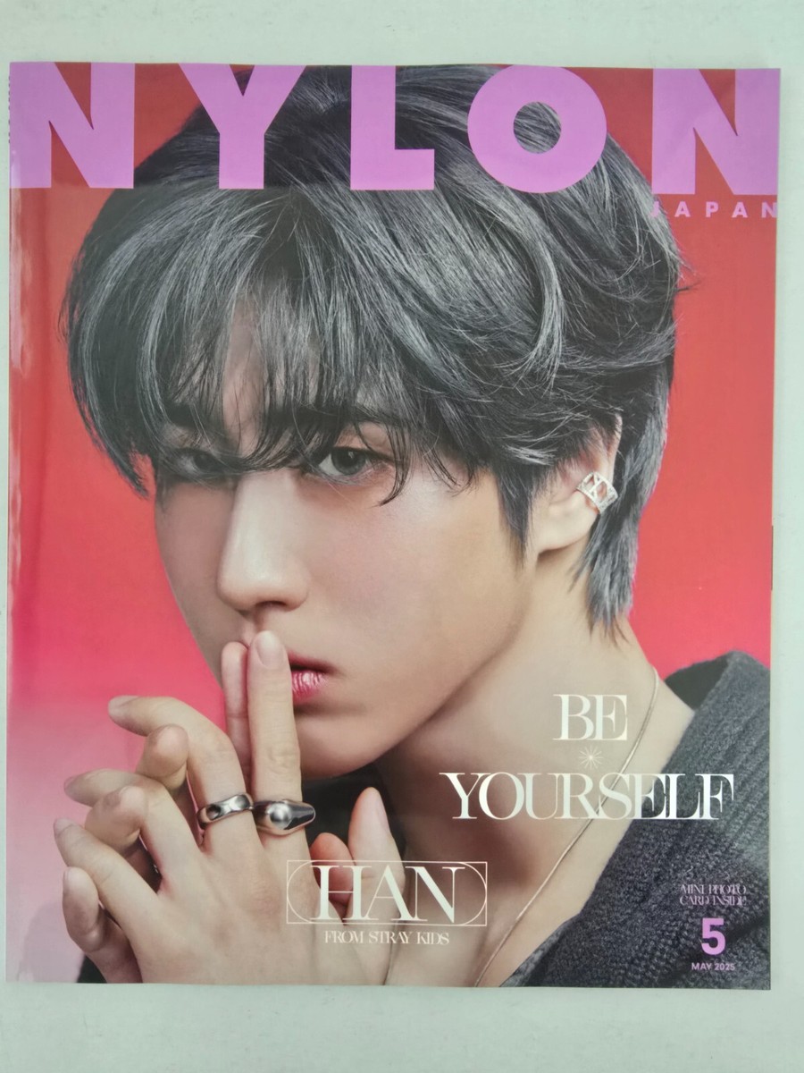 NYLON Japan Magazine 2025 May StrayKids HAN | eBay
