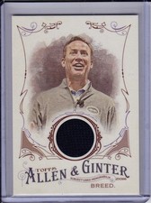 Mike Breed 2016 Topps Allen & Ginter Memorabilia Relic Card FSRB-MBR