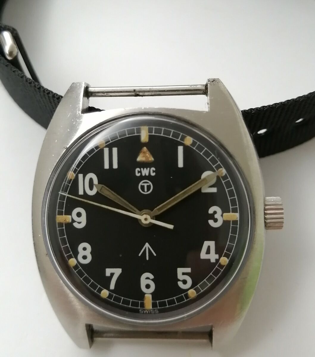 British Military Watch CWC W10 W/ Hack Issued In 1977 | eBay