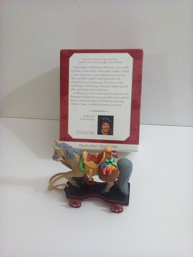 1999 Hallmark Keepsake Ornament A PONY FOR CHRISTMAS #2 Collector's Series - Picture 2 of 4