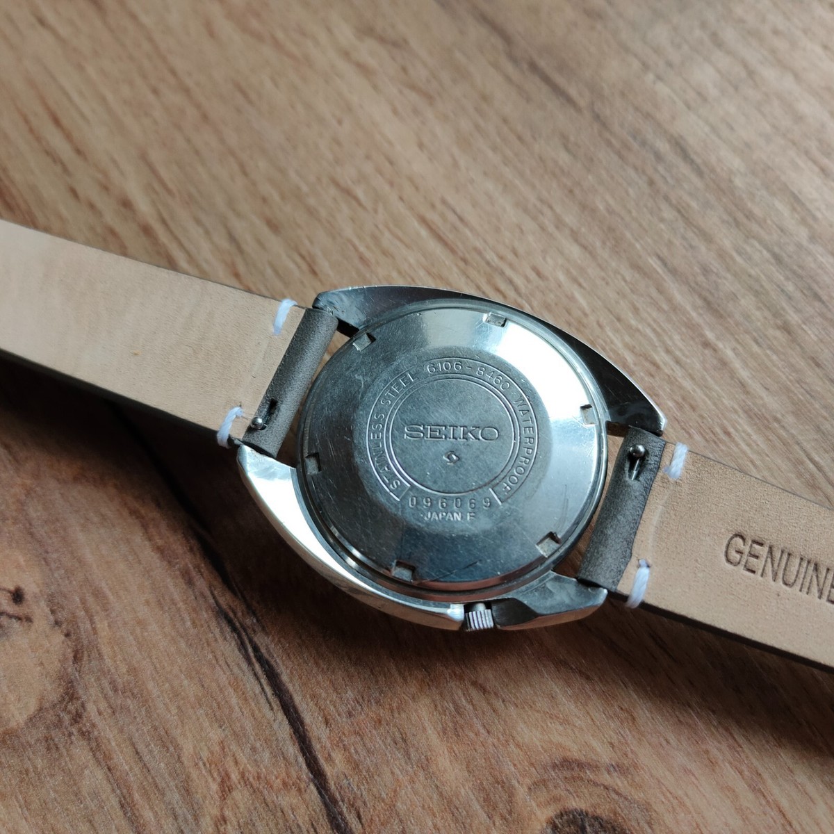 Rare SEIKO 5 ACTUS SS Ref. 6106-8460, Vintage rare Japan watch