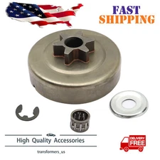 Fit Stihl MS171 MS181 MS211 Chainsaw 3/8"-6T Spur Clutch Drum Sprocket Kit