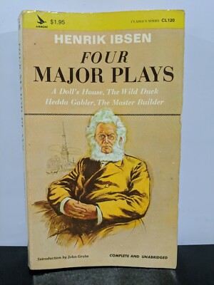 Four Major Plays by Henrik Ibsen - 1966 Airmont Paperback