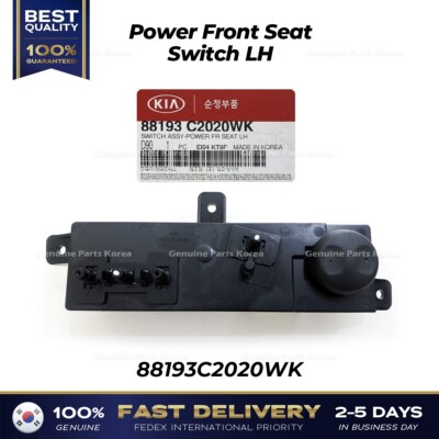 ⭐Genuine⭐ Power Front Seat Switch LH 88193C2020WK for Kia