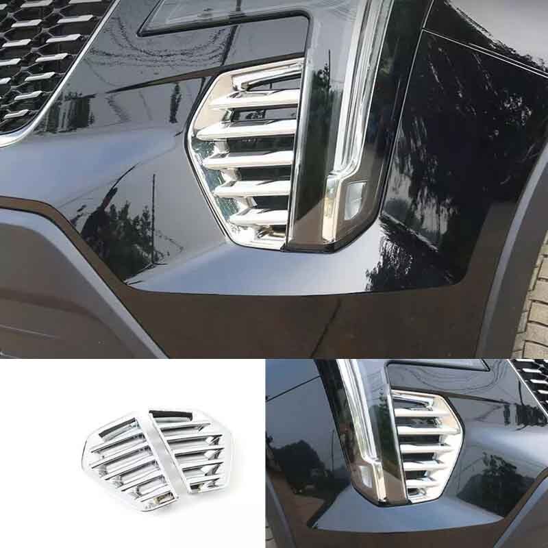 Cadillac XT4 2019-2022 ABS Chrome Front Fog Light Trim Frame 2PCS