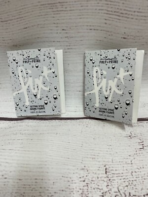 2x MAC PREP + PRIME FIX + SETTING SPRAY - 0.08 fl.oz each Sample Size NIP!!