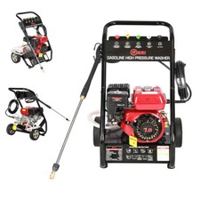Gasoline Petrol Pressure Washer 2500 PSI 8HP High Power Cleaner Jet Garden Patio