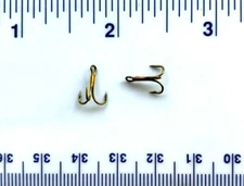 50 GT Super Strong 3X Bronze Treble Hooks size 16