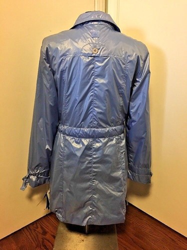 New Rainforest Raincoat Blue Size M Retail $325.00 - Picture 4 of 12