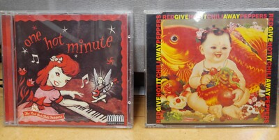 Red Hot Chili Peppers - One Hot Minute CD Album & Give It Away CD Single Job Lot