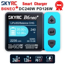 SKYRC B6neo+Smart Charger Mini DC240W PD126W Discharger Balance Carrying Charger