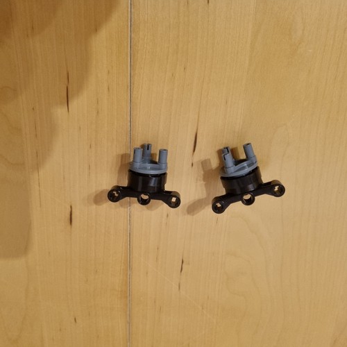 2xLego Technik Technic Rad Aufhängung Radhalter Radlager 23801 92909 Lenkung NEU - Bild 2 von 2