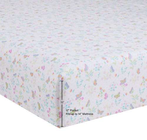 Your Zone Kids Soft Microfiber Sheet Set, Purple Unicorn, Twin, 3 Pieces - Picture 21 of 22