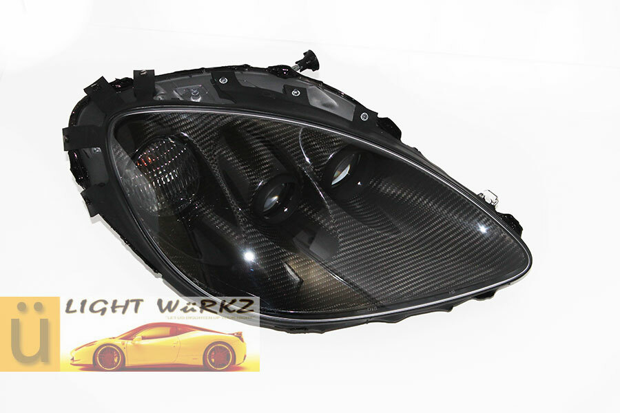 For C6 Corvette Base Z06 Grand Sport ZR1 20052013 Headlights Carbon