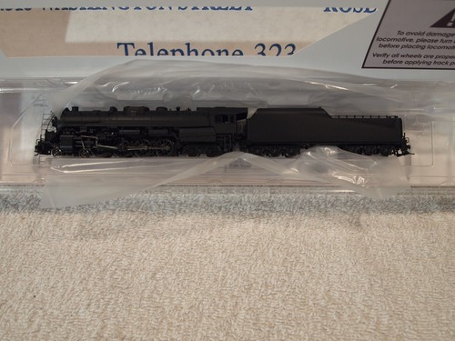 BROADWAY LIMITED"N"SCALE UNLETTERED READING TYPE T1 4-8-4 SOUND/DCC+DC/SMOKE