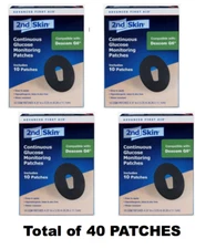 Continuous Glucose Monitoring Patches FITS Dexcom G6, 10ct ea, 4 PACK -Brand NEW
