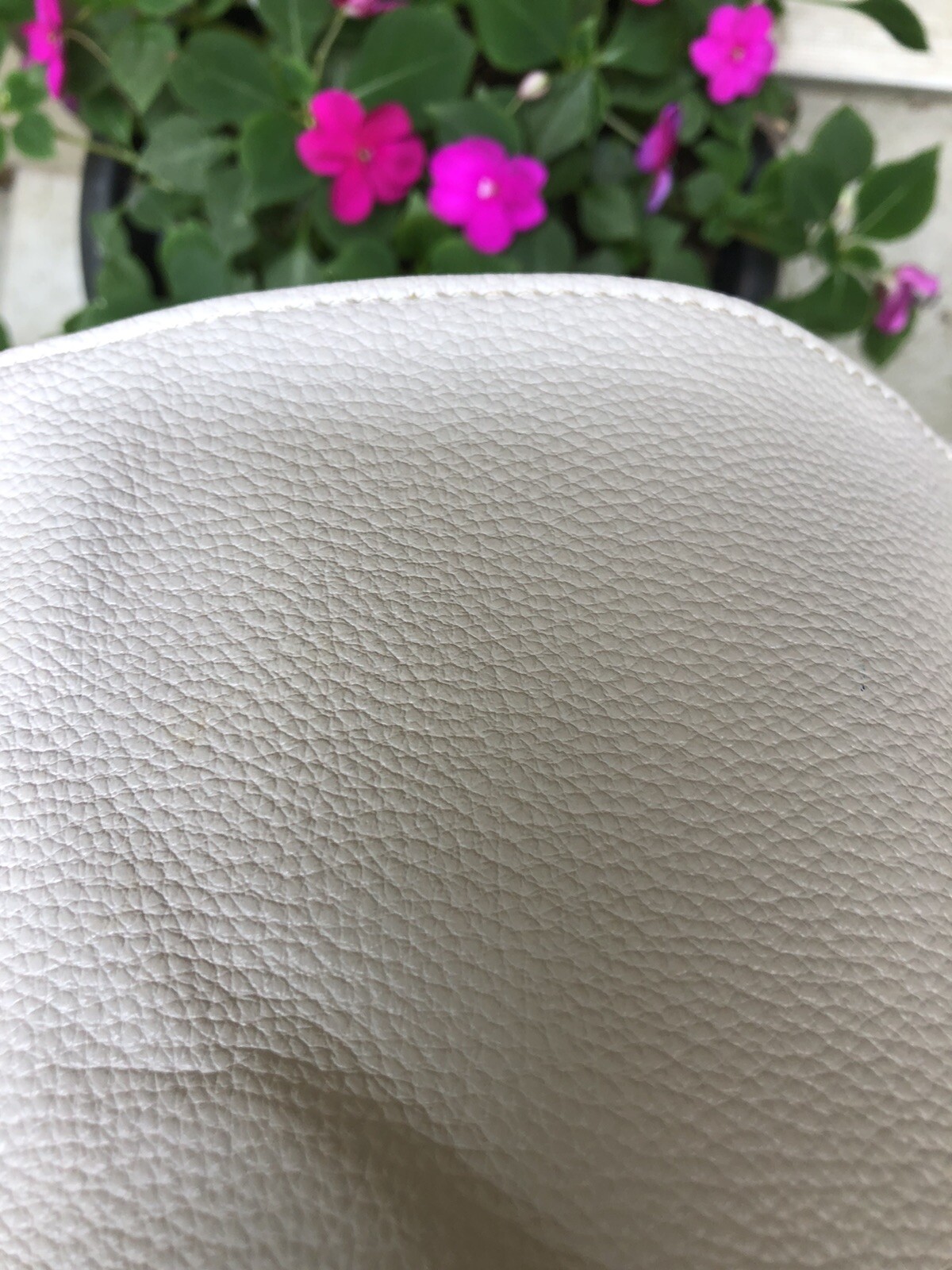 The Drop Ivory Hobo Tote Bag With Gold Features 