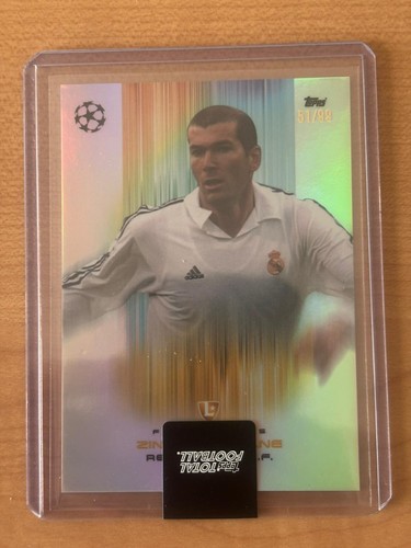 Topps Total Football n. 645 - Zinedine Zidane /99 Fusion - Real Madrid - 第 1/1 張圖片