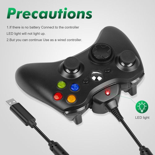 For XBOX ONE X/S Controller Series XBOX 360 Slim Plat Wireless Gamepad Joystick - Picture 18 of 25