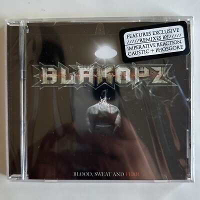 Blood, Sweat And Fear by Blakopz (CD, 2012, Vendetta) EBM Electro Industrial