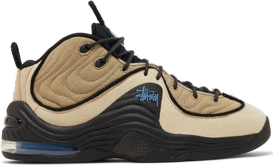 Stussy x Nike Air Penny 2 Rattan Limestone for Sale | Authenticity