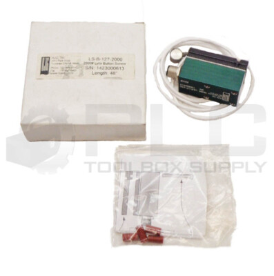NEW RJG INC. LS-B-127-2000 LYNX BUTTON SENSOR 48'' 2000# *READ*