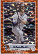 DONOVAN WALTON 2022 TOPPS UPDATE SERIES #US242 ORANGE FOIL PARALLEL #121/299