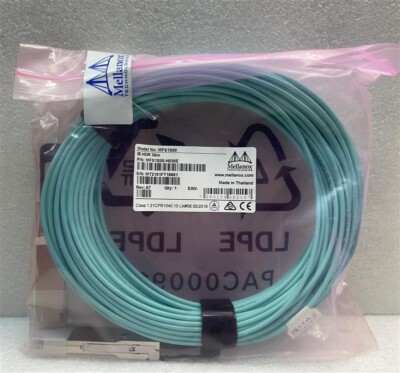 New Open HPE / Mellanox 30M IB HDR Optical Cable MFS1S00-H030E