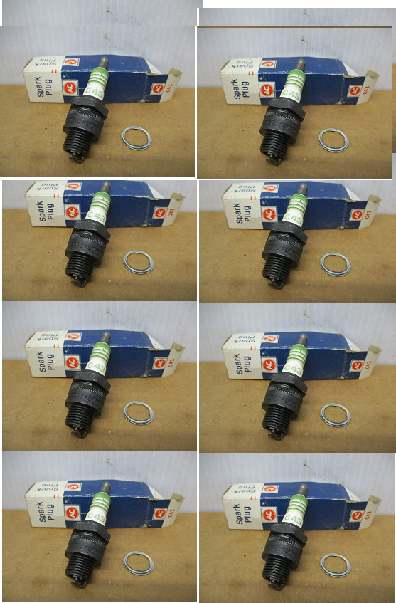 8 DELCO C43 Spark Plug Mercury Marine LAWN GARDEN FARM INDUSTRIAL Small Engine